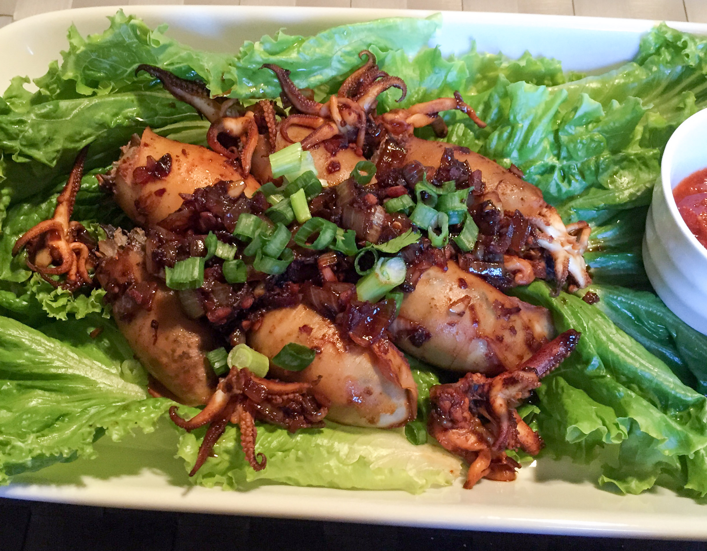 Vietnamese Stuffed Squid Muc Nhoi Thit